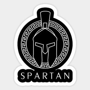 Spartan Sticker